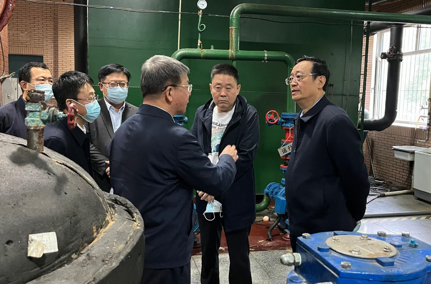 辽宁省副省长王明玉到浑南热力检查供热准备事情 - beat365控股—以科技立异为动力的综合能源效劳商